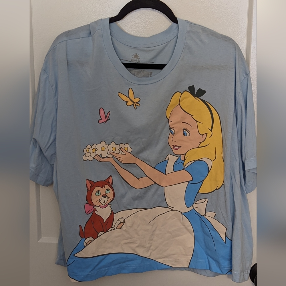 Alice in Wonderland themed Disney tee